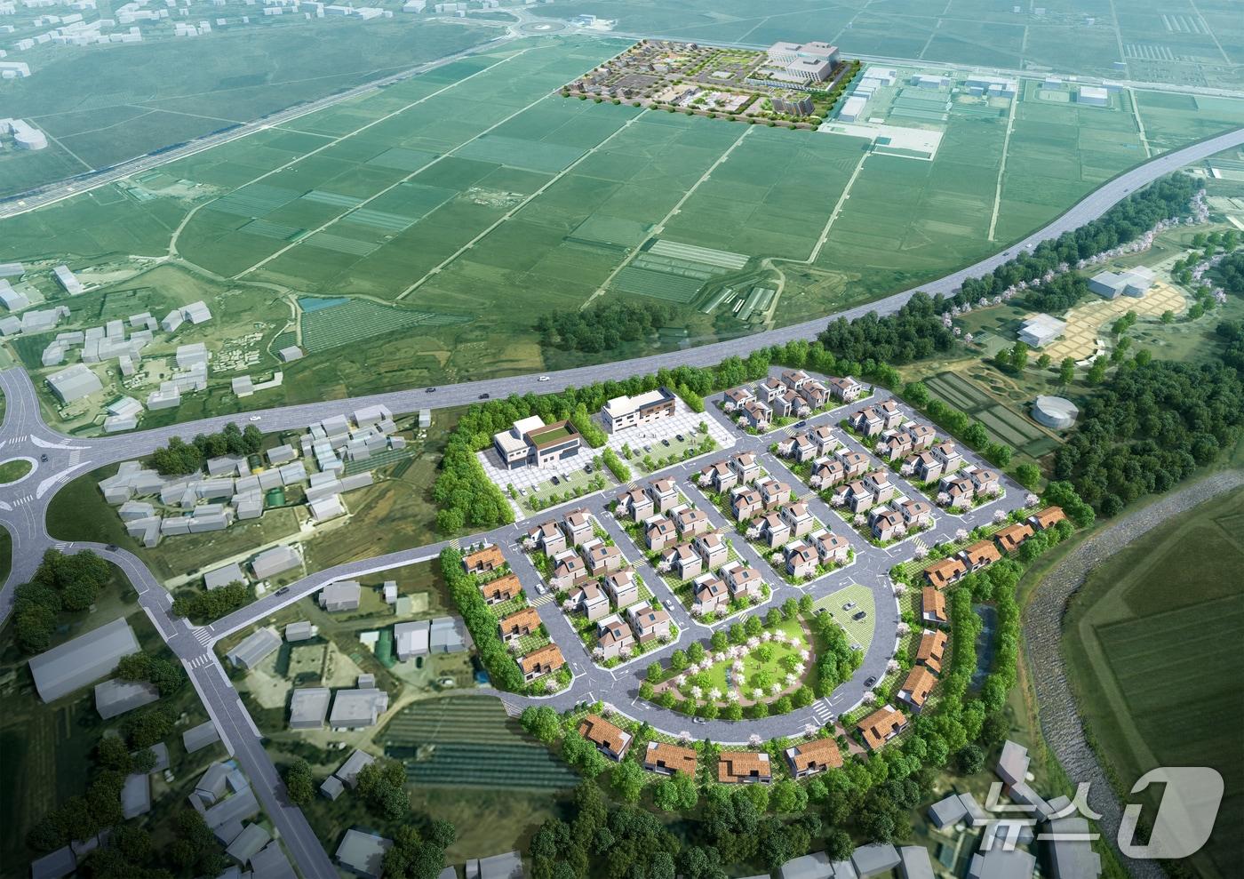 본문 이미지 - 거창군 지역활력타운 조감도(거창군 제공. 재판매 및 DB금지).