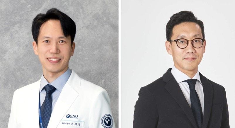본문 이미지 - 세종충남대병원 문재영 교수(왼쪽)와 국립중앙의료원 성호경 박사.(세종충남대병원 제공. 재판매 및 DB 금지)