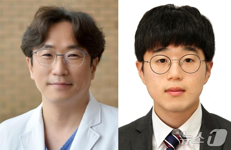 본문 이미지 - 화순전남대병원 황의창 교수(왼쪽), 임의찬 전공의.(사진=화순전남대병원 제공. 재판매 및 DB 금지) 2026.3.9
