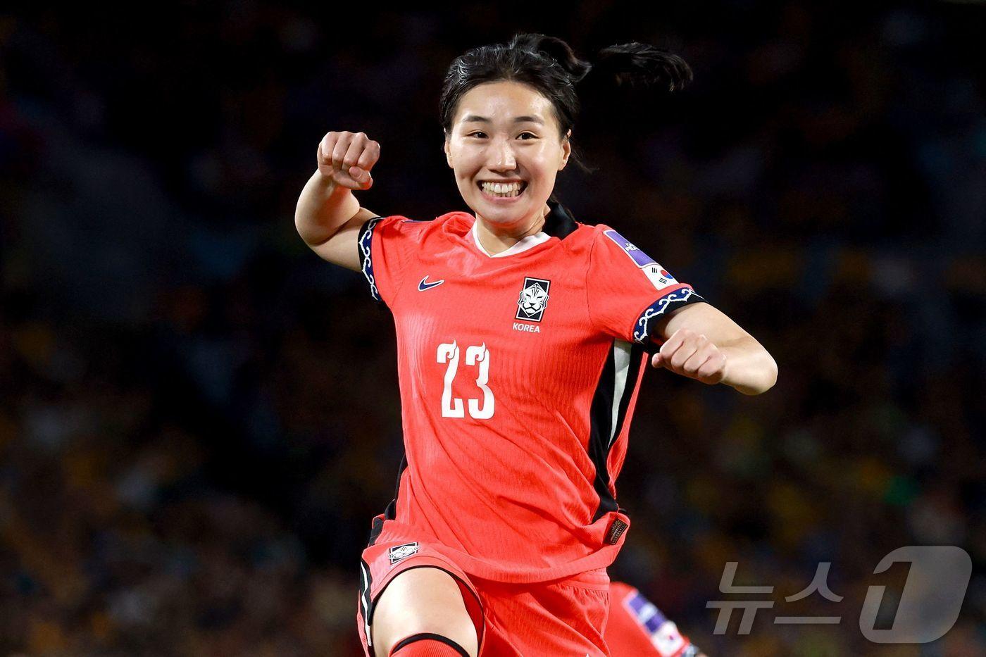 본문 이미지 - 여자축구대표팀이 아시안컵 조 1위를 차지하면서 많은 것을 얻었다.ⓒ AFP=뉴스1