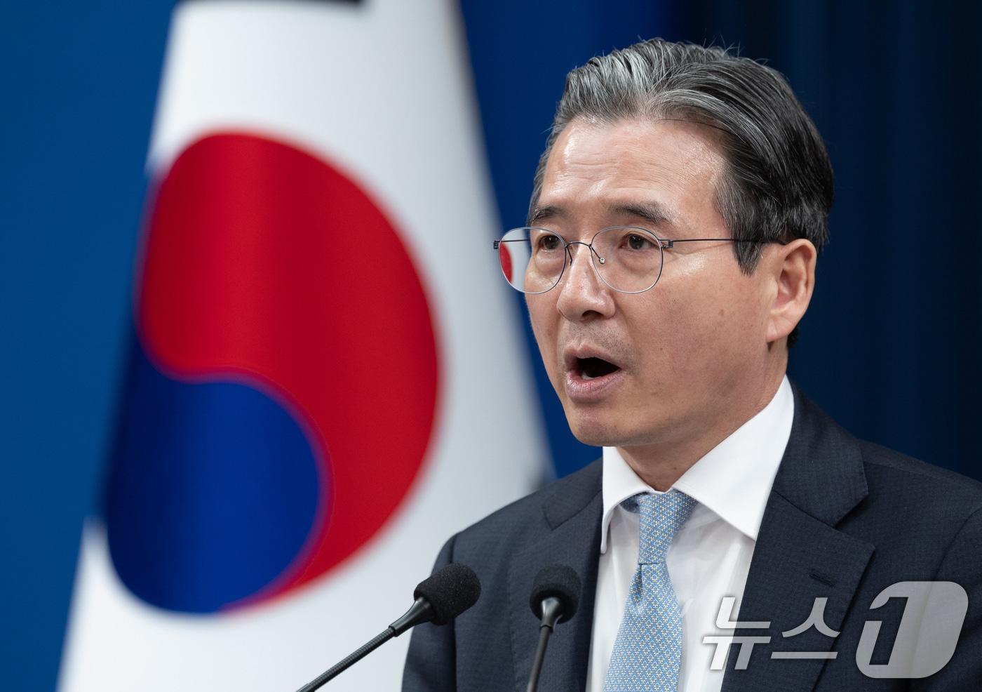 본문 이미지 - 김용범 정책실장.2026.3.9 ⓒ 뉴스1 이재명 기자