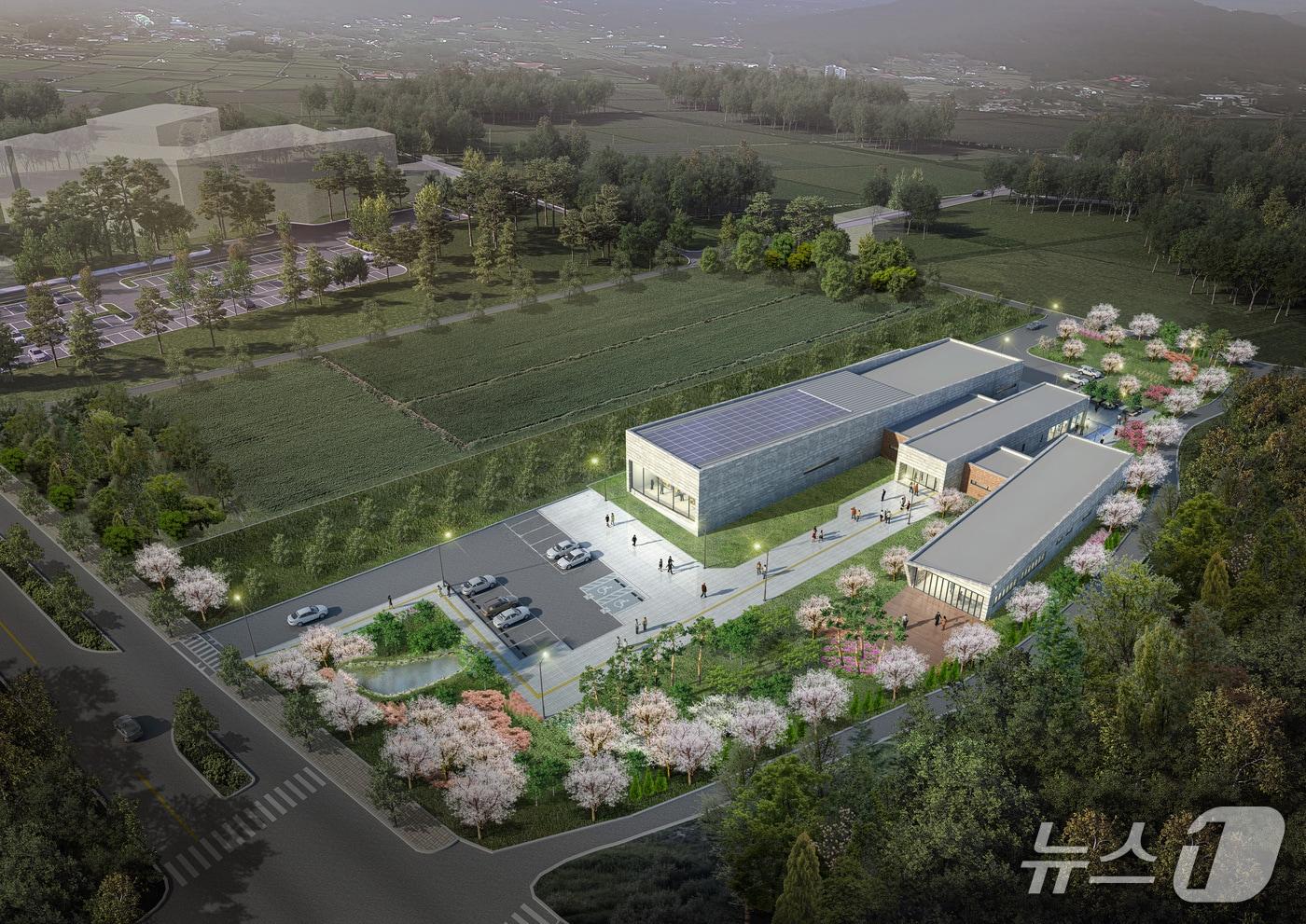 본문 이미지 - 고창군립미술관 조감도.(고창군 제공. 재판매 및 DB금지)