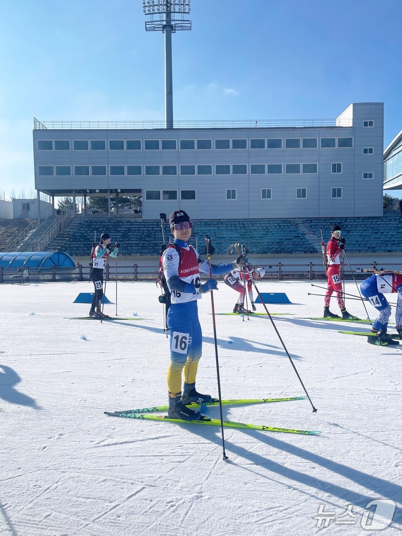 본문 이미지 - 강원대 강릉캠퍼스 스키부 천윤필.(강원대 강릉캠퍼스 제공, 재판매 및 DB 금지) 2026.3.9/뉴스1