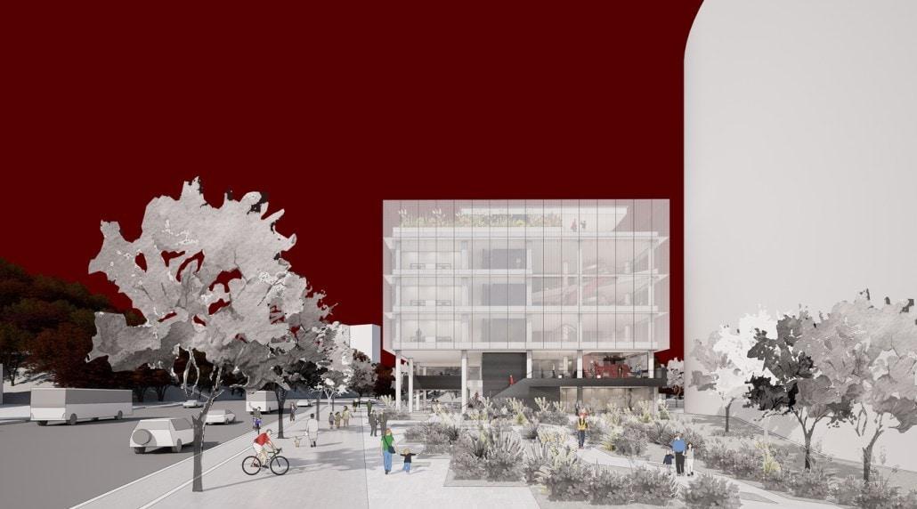 본문 이미지 - 설계공모 당선작 전면 투시도(서울시 제공) 뉴스1 ⓒ News1 