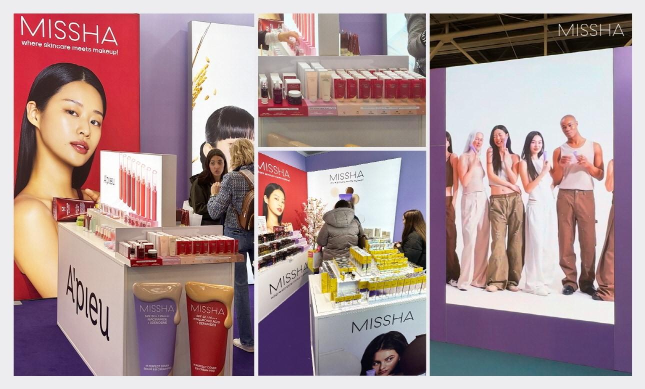 본문 이미지 - 에이블씨엔씨 미샤는 이탈리아 볼로냐에서 열린 '코스모프로프 볼로냐 2026'에 참가했다고 밝혔다.(에이블씨엔씨 제공)