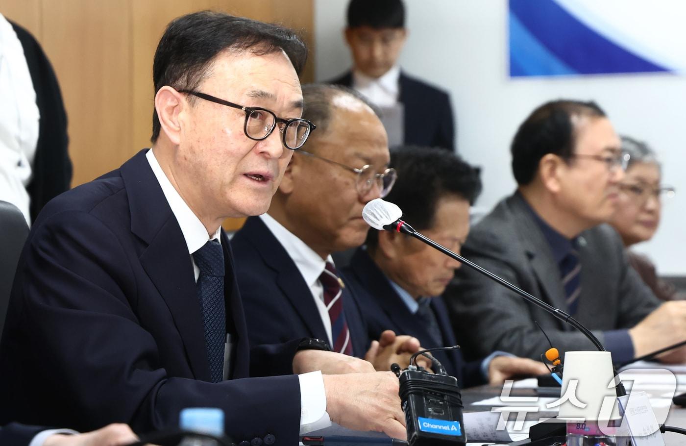 본문 이미지 - 송치영 소상공인연합회장. / 2026.4.1 ⓒ 뉴스1 김민지 기자