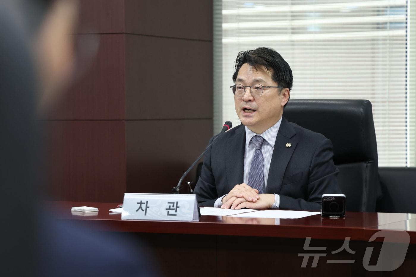 본문 이미지 - 문신학 산업통상자원부 차관. 2026.4.1 ⓒ 뉴스1 이종수 인턴기자