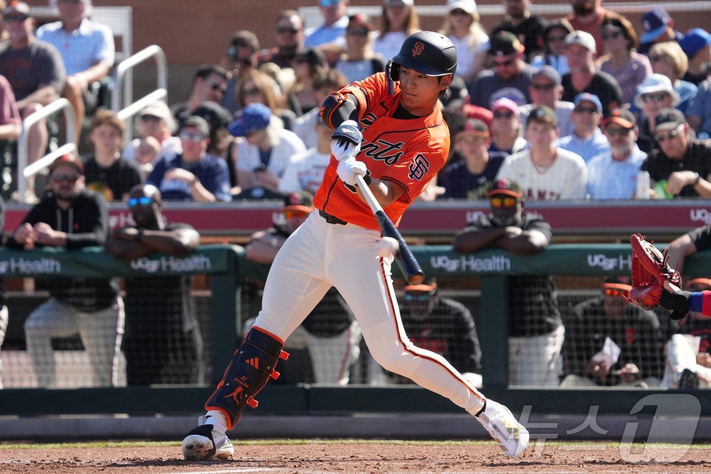 본문 이미지 - 샌프란시스코 자이언츠 이정후. ⓒ 로이터=뉴스1