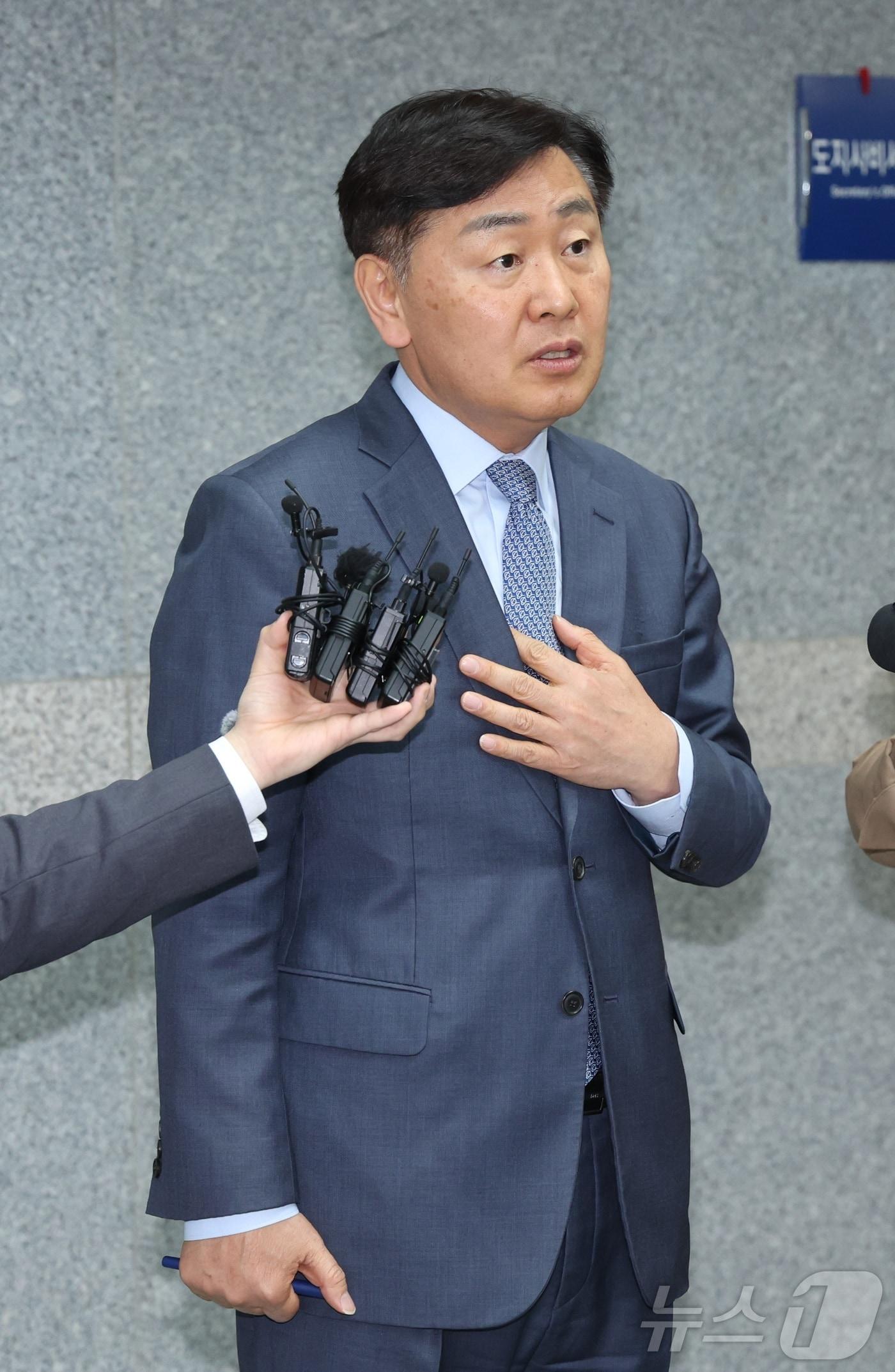 본문 이미지 - 김관영 전북특별자치도지사. 2026.4.1 ⓒ 뉴스1 유경석 기자