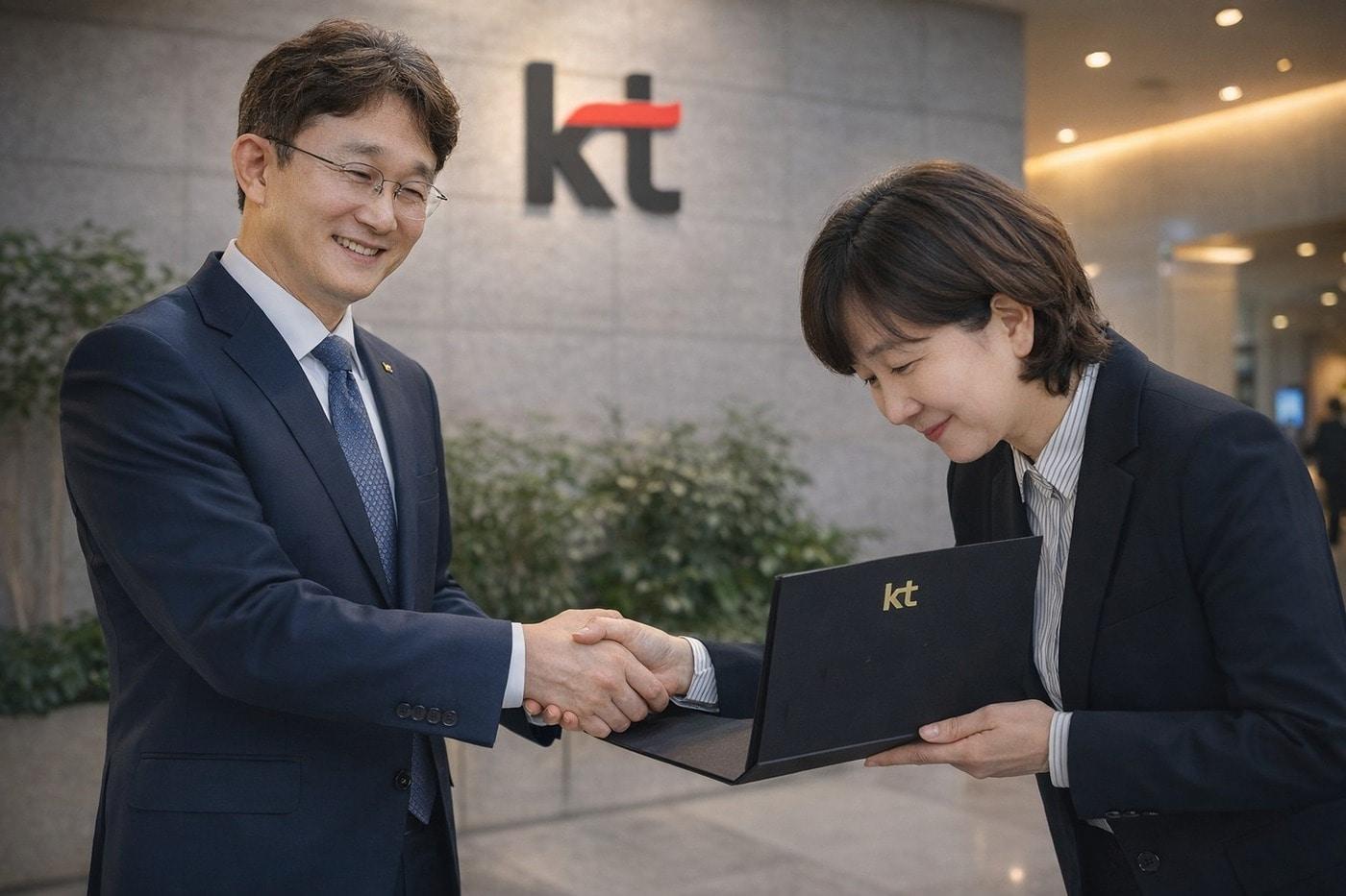 본문 이미지 - 박윤영(왼쪽) 대표와 옥경화 부사장 사진을 활용해 챗GPT로 생성한 이미지