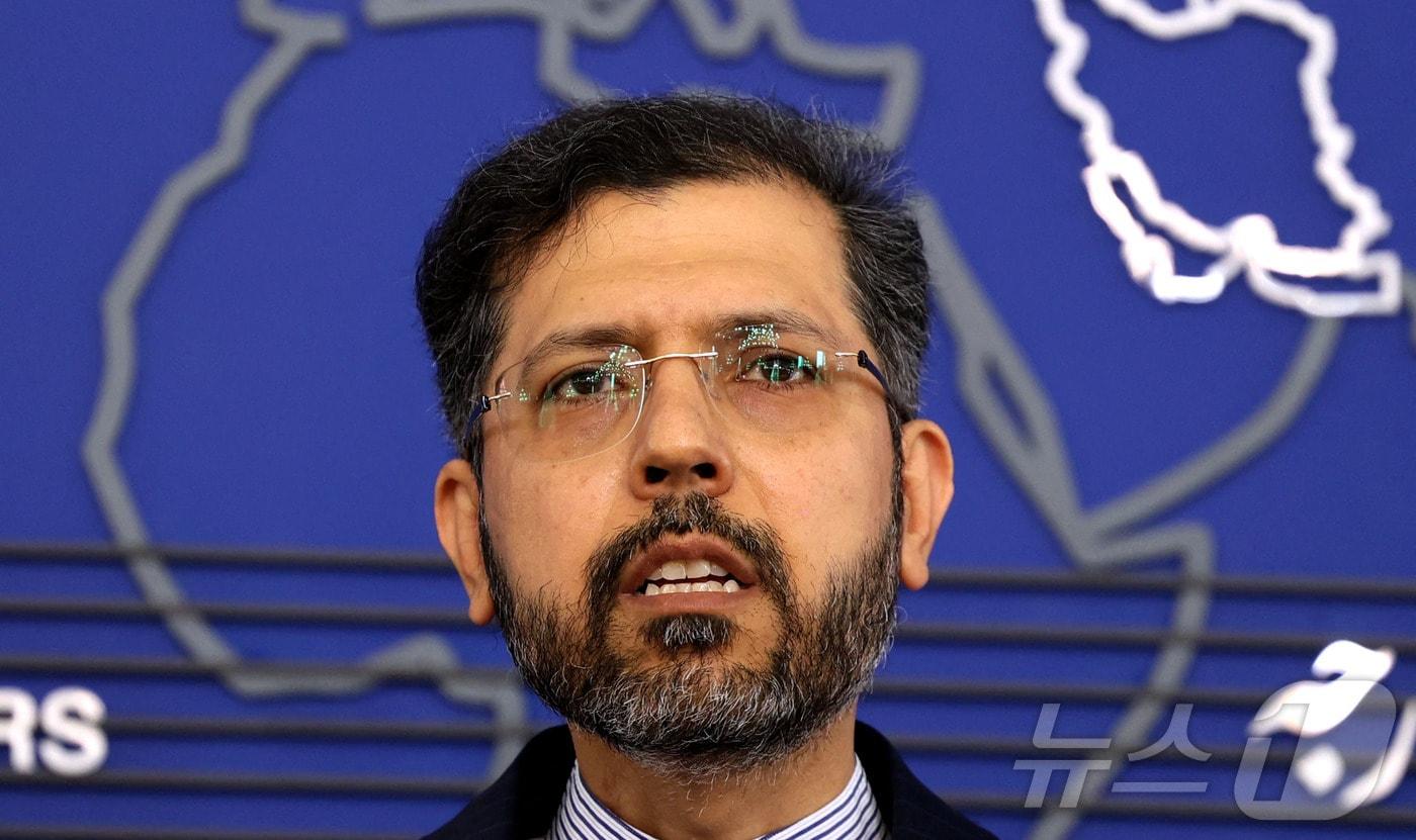 본문 이미지 - 사이드 하티브자데 이란 외무차관. 2022.4.25 ⓒ AFP=뉴스1