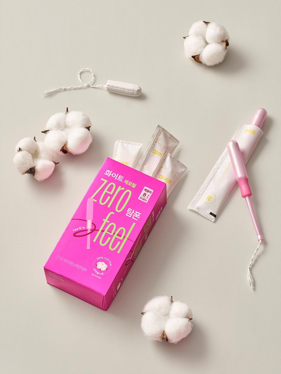 본문 이미지 - 유한킴벌리 '화이트 제로필' 제품 사진.(유한킴벌리 제공)