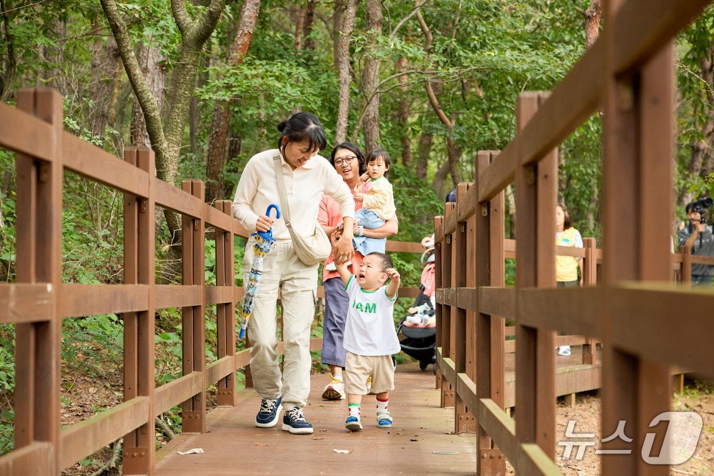 본문 이미지 - 숲산후조리 운영사진 (한국산림복지진흥원 제공.재판매 및 DB금지)/뉴스1 