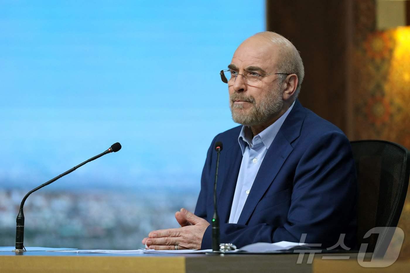 본문 이미지 - 모하마드 바게르 갈리바프 이란 국회의장.<자료사진> ⓒ AFP=뉴스1