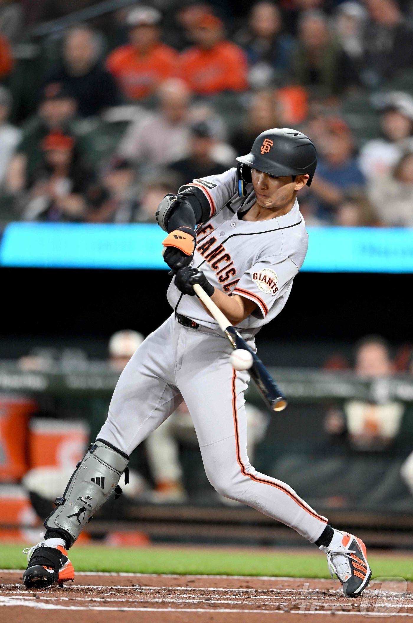 본문 이미지 - MLB 샌프란시스코 이정후. ⓒ AFP=뉴스1