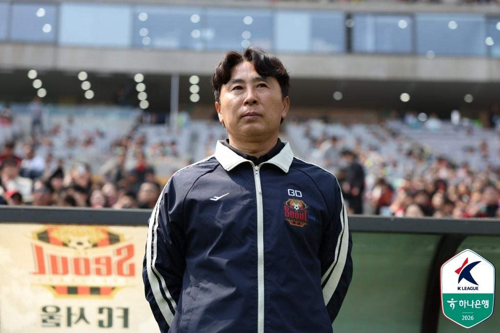 본문 이미지 - 김기동 FC서울 감독. (한국프로축구연맹 제공)