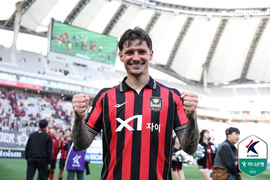 본문 이미지 - FC서울 공격수 클리말라. (한국프로축구연맹 제공)