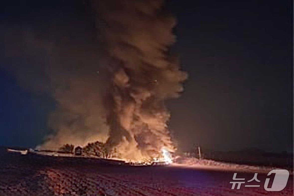 본문 이미지 - 화재 현장. (경기도소방재난본부 제공. 재판매 및 DB 금지) 2026.4.12/뉴스1 