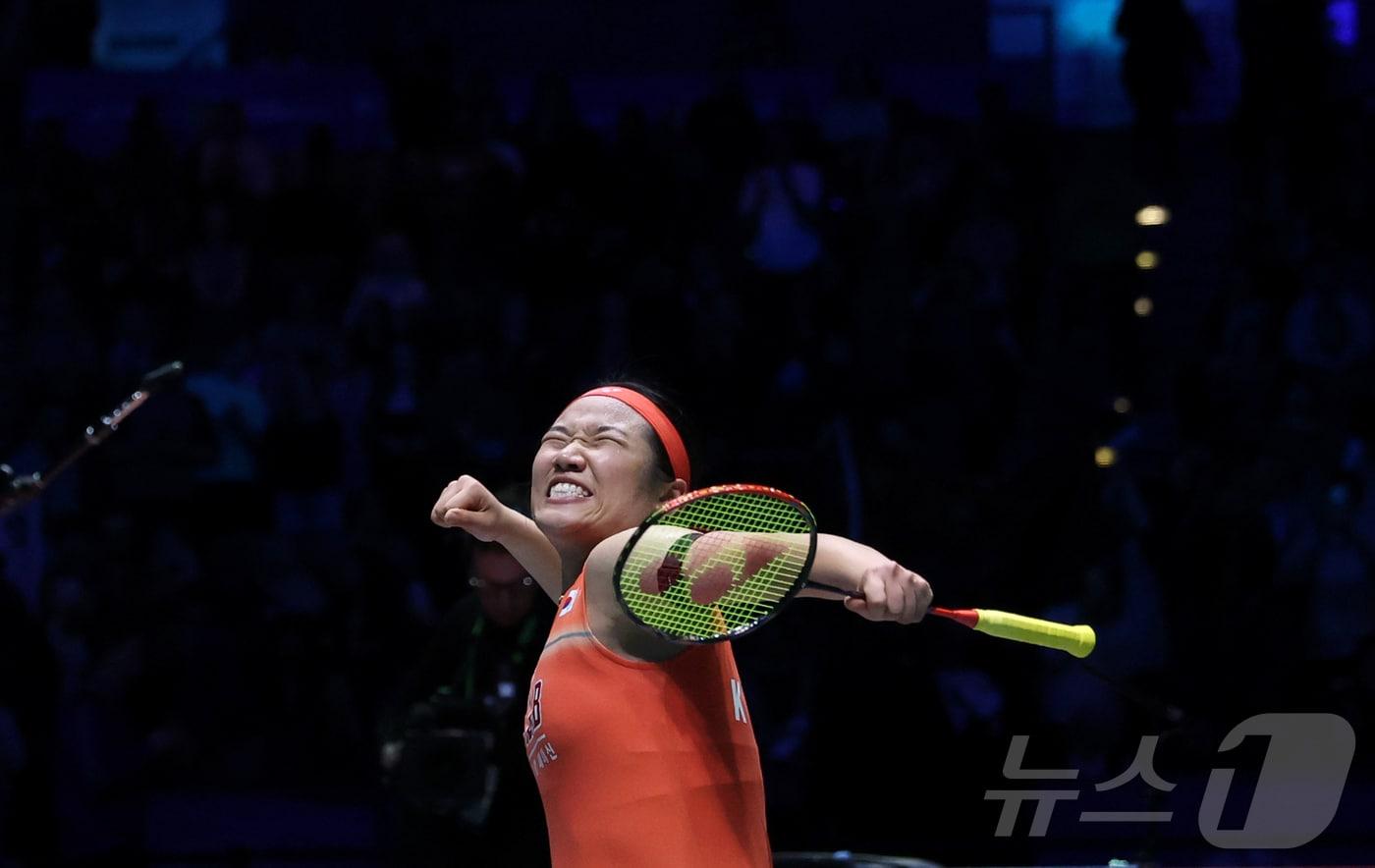 본문 이미지 - 안세영이 한국 여성 최초의 그랜드슬램을 달성했다. ⓒ 신화=뉴스1