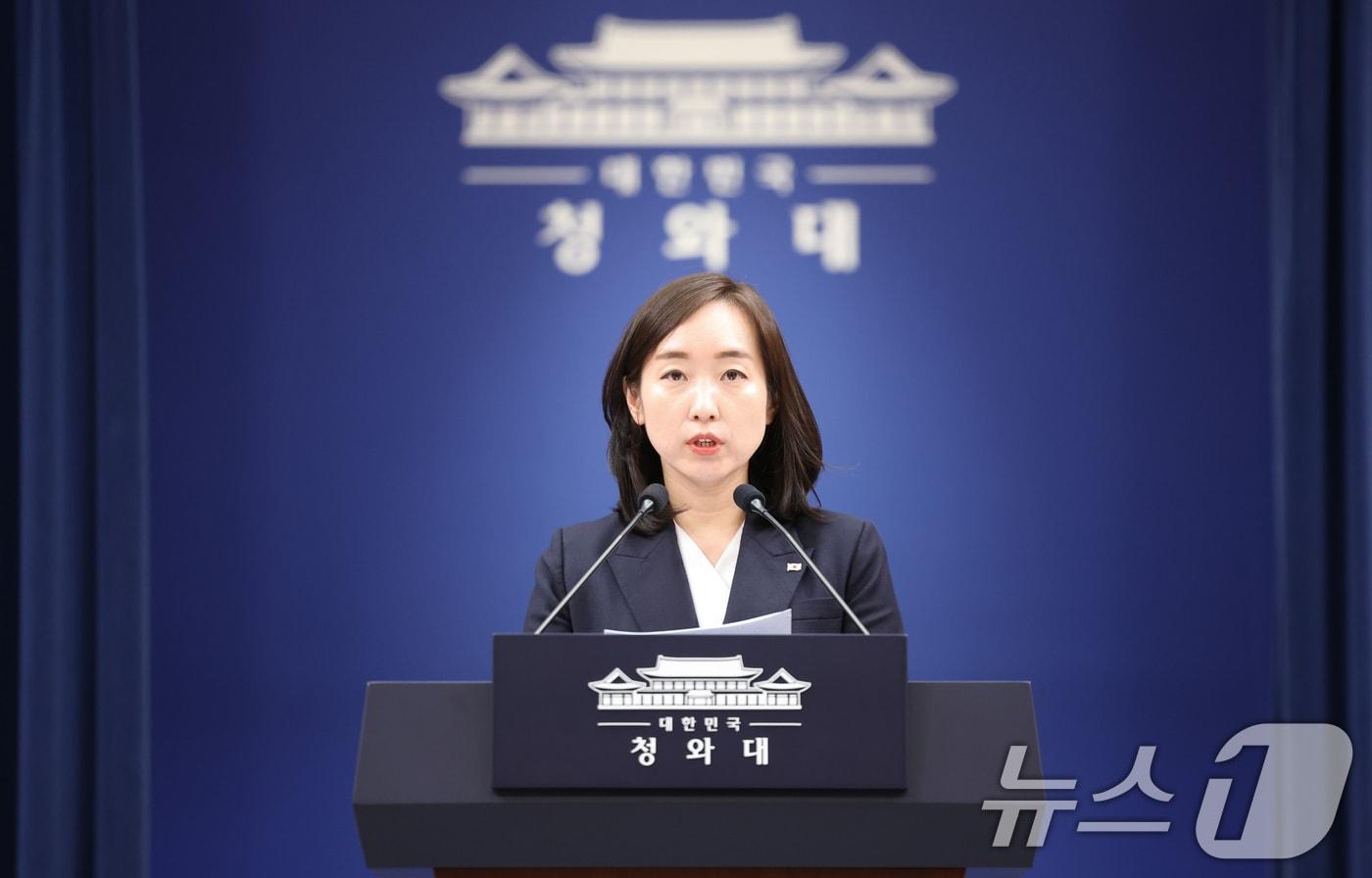 본문 이미지 - 전은수 청와대 대변인. 2026.4.12 ⓒ 뉴스1 허경 기자