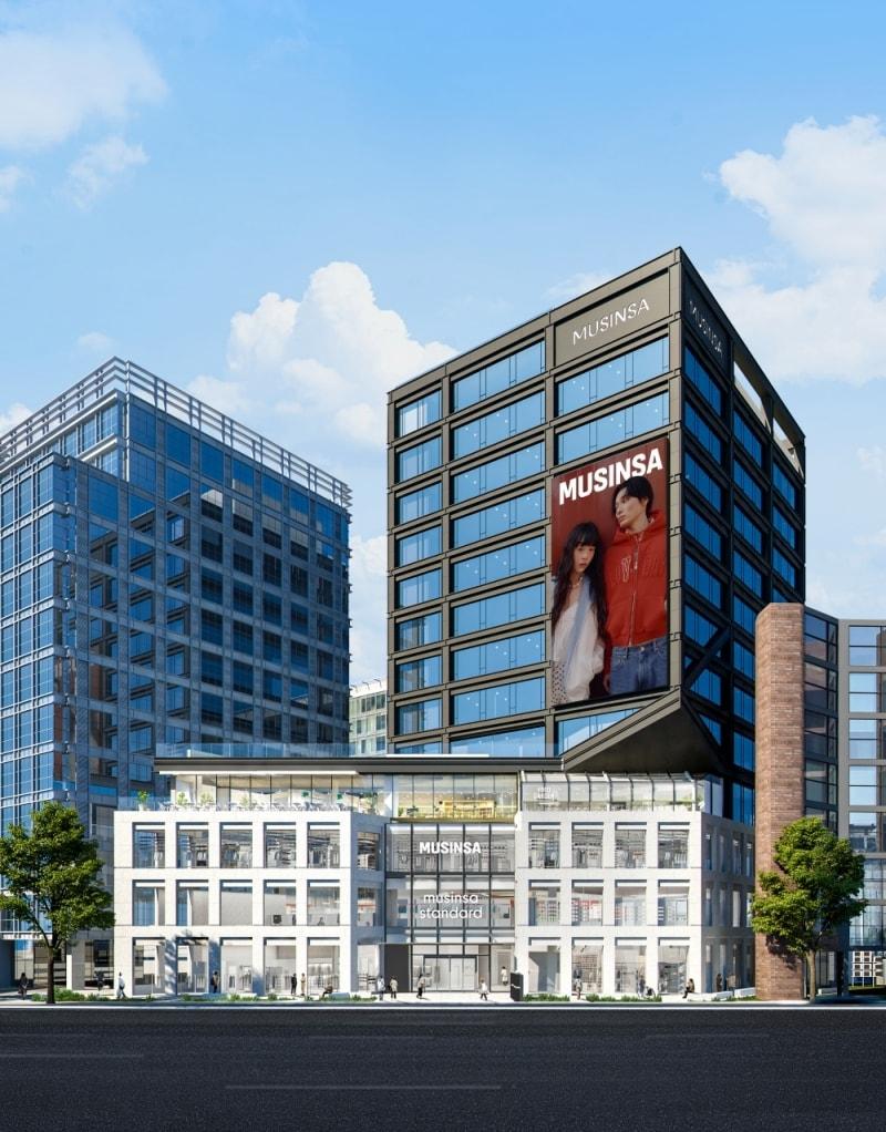 본문 이미지 - 무신사 메가스토어 성수 랜더링 이미지.(무신사 제공)