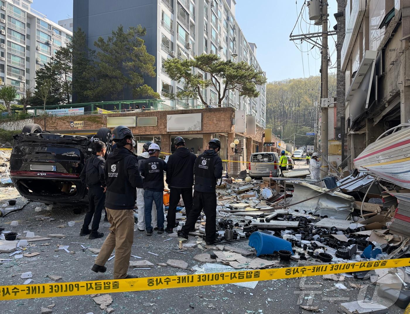 본문 이미지 - 충북 청주 가스폭발 사고 모습.(자료사진)/뉴스1