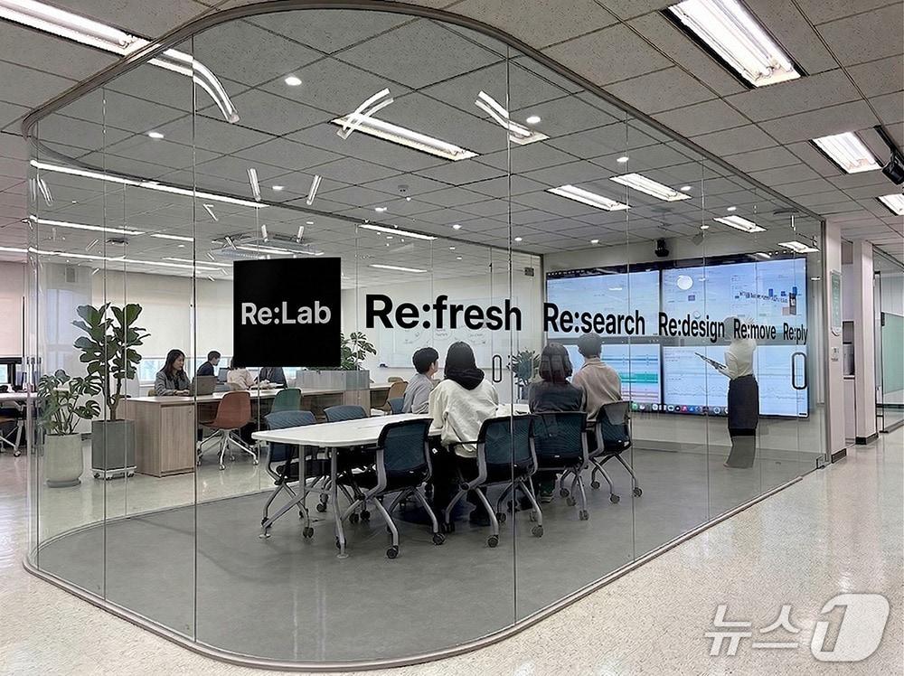 본문 이미지 - 교보라이프플래닛생명, 디지털 연구 공간 'Re Lab' 오픈/사진제공=교보라이프플래닛생명