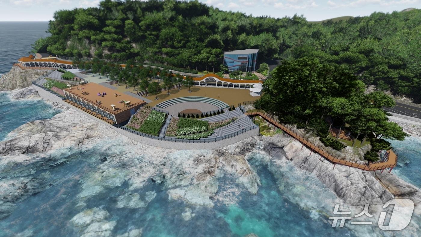 본문 이미지 - 해파랑 감성공원 조감도.(삼척시 제공, 재판매 및 DB 금지) 2026.4.13/뉴스1