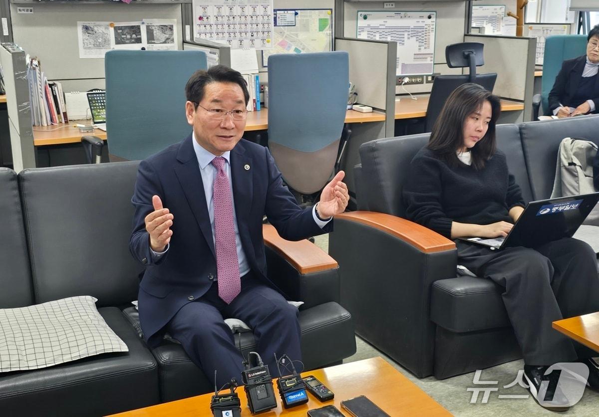 본문 이미지 - 유정복 시장 / 뉴스1 ⓒ News1 유준상 기자