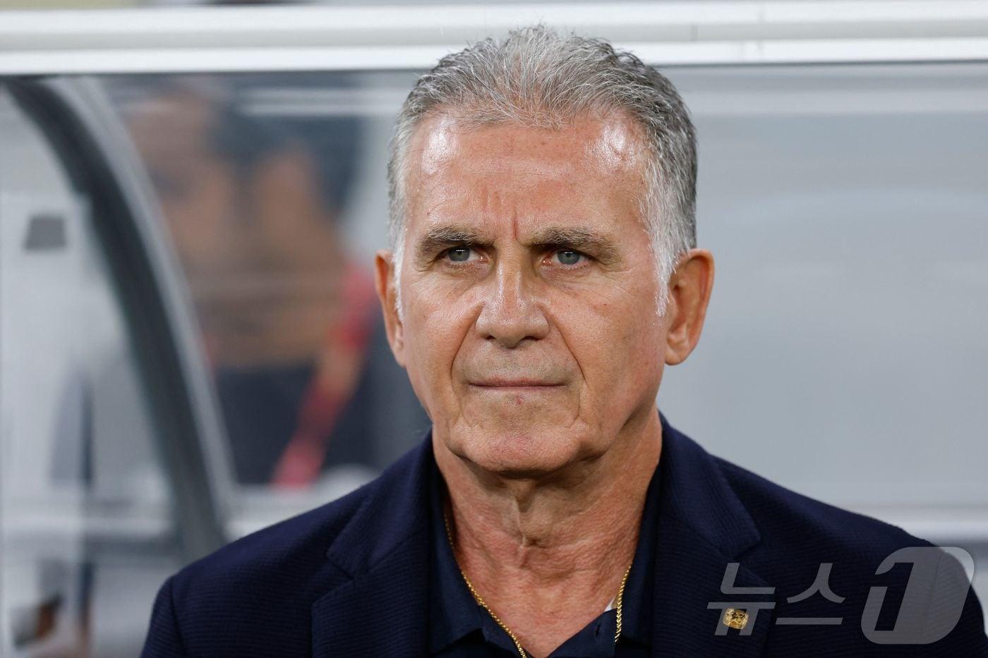 본문 이미지 - 카를로스 케이로스 감독 ⓒ AFP=뉴스1