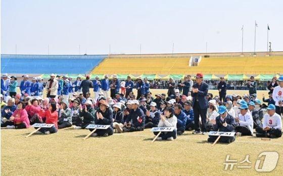 본문 이미지 - '1회 충남 노인건강 대축제' 모습.(뉴스1DB)/뉴스1