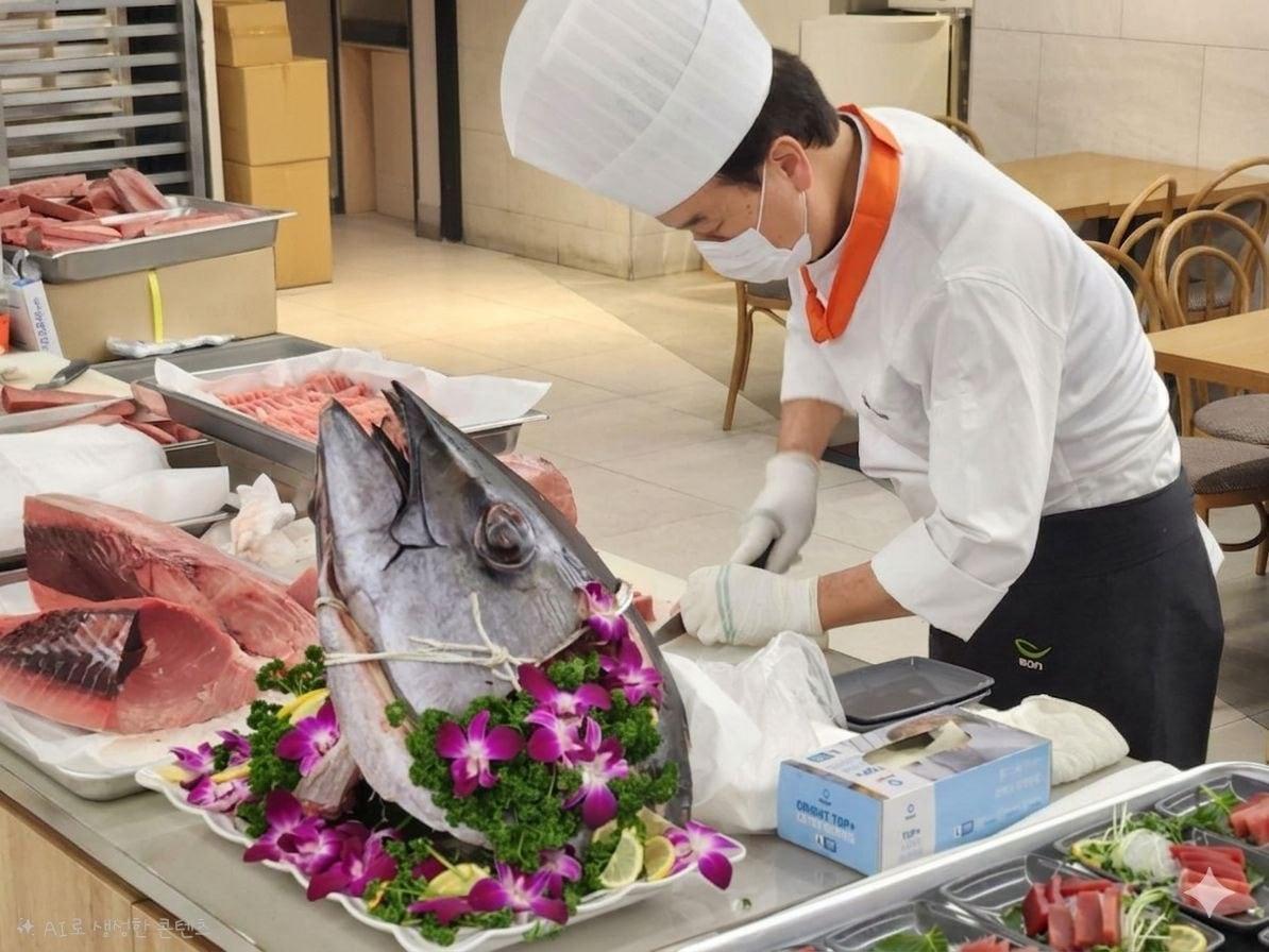 본문 이미지 - 헥토그룹이 운영하는 구내식당 채움. (헥토 제공)