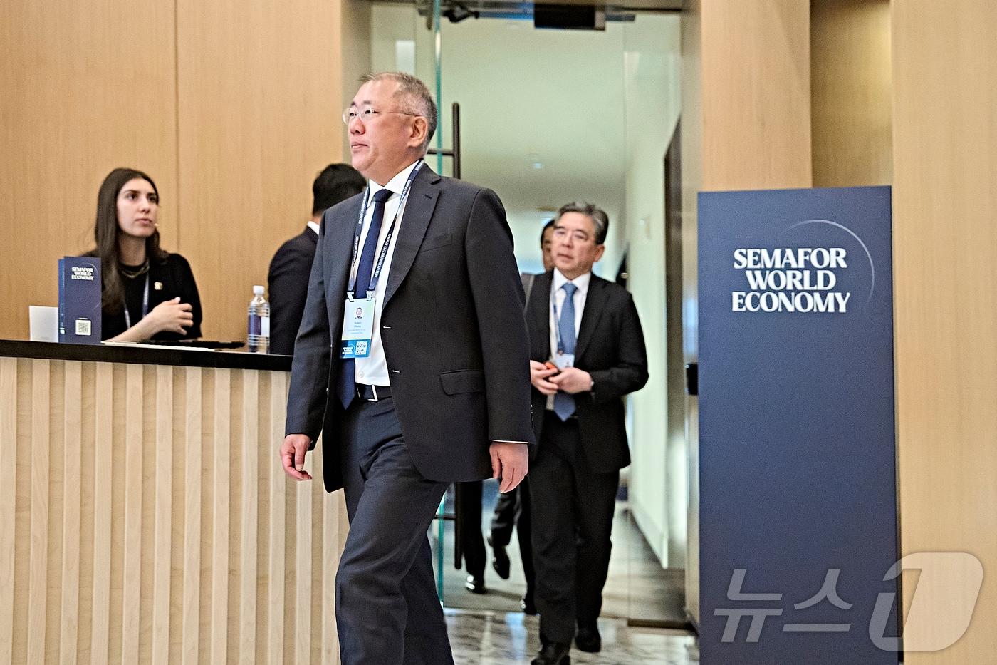 본문 이미지 - 정의선 현대차그룹 회장. (현대차·기아 제공. 재판매 및 DB 금지) 2026.4.14 ⓒ 뉴스1