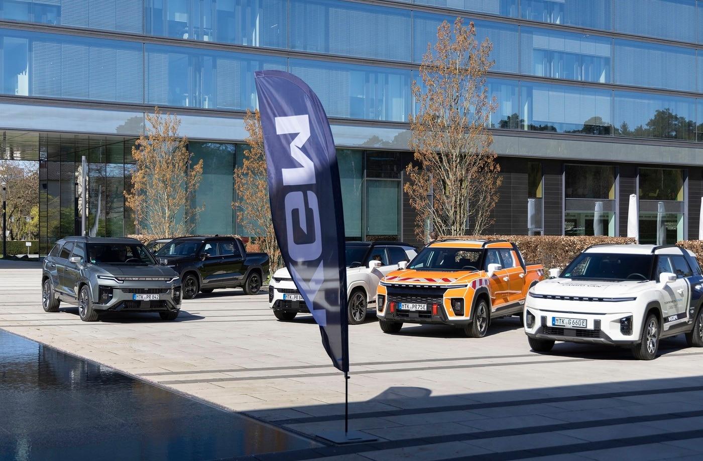 본문 이미지 - KGM이 지난 2월 독일에서 딜러 콘퍼런스를 가진 데 이어 이달 8~9일 기자단과 인플루언서를 초청해 시승 행사를 갖고 시장 공략에 박차를 가했다. (KGM 제공)