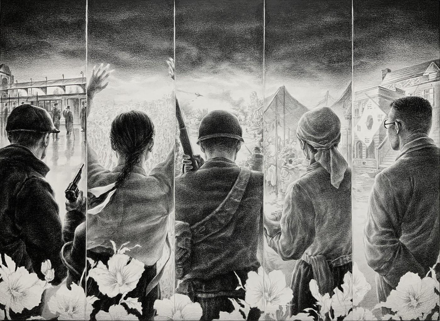 본문 이미지 - 대상작으로 선정된 이유진 씨의 '여명'.(자생의료재단 제공)