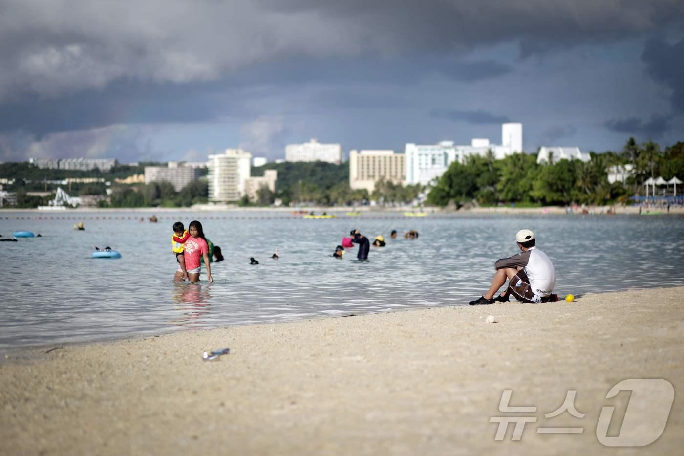 본문 이미지 - 괌 해변ⓒ AFP=뉴스1