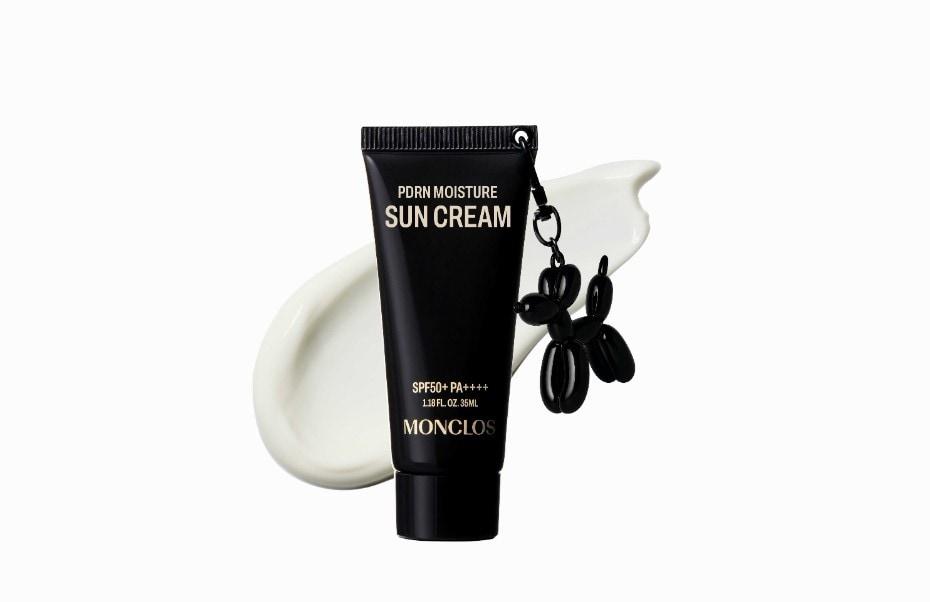 본문 이미지 - 몽클로스 'PDRN 수분 선 크림' 제품 사진.(몽클로스 제공)