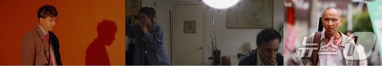 본문 이미지 - (왼쪽부터) 영화 '갱스터리즘', '나머진 다 소음일 뿐', '총알이 박힌 앙상한 나무들'.(전주국제영화제 제공. 재판매 및 DB 금지)