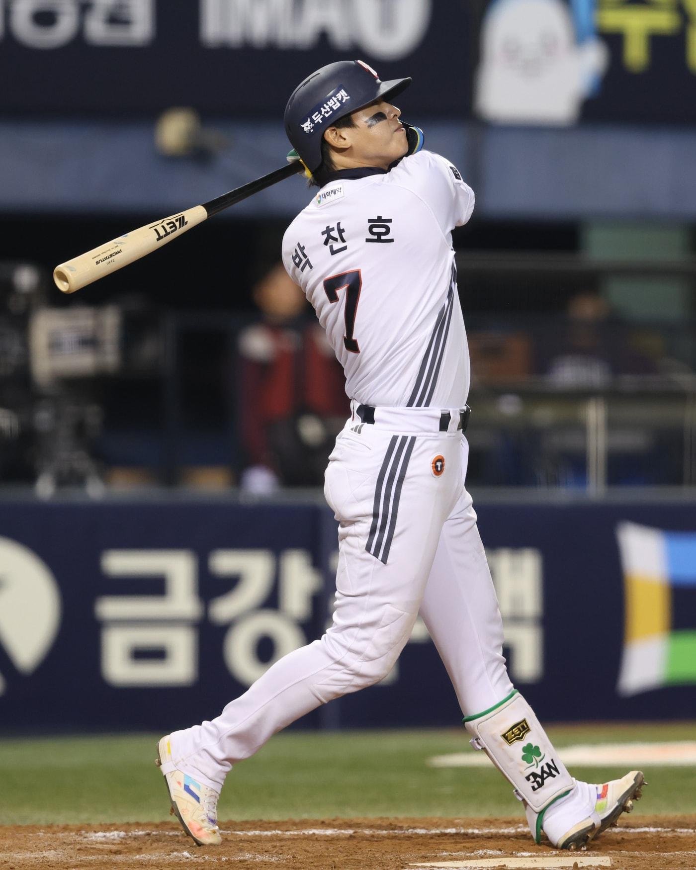 본문 이미지 - 두산 베어스 박찬호. (두산 제공)