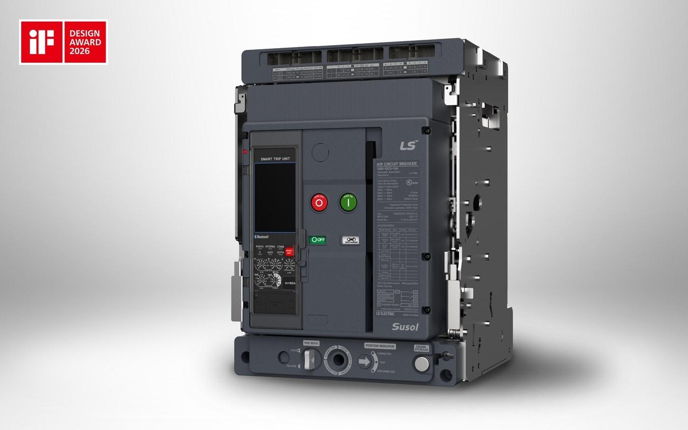 본문 이미지 - LS일렉트릭이 독일 'iF 디자인 어워드 2026' 디자인 부문에서 수상한 스마트 차단기 'Compact ACB'.(LS일렉트릭 제공)/뉴스1