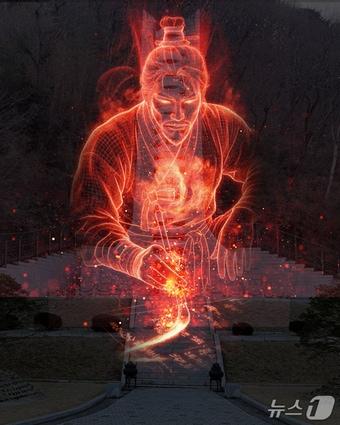 본문 이미지 - 혼불안치식에서 선보일 17장령 AI 이미지.(의령군 제공. 재판매 및 DB금지)