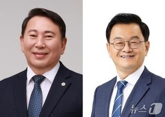 본문 이미지 - 19~20일 민주당 고양시장 양자 경선을 벌일 명재성(왼쪽), 민경선 예비후보. (중앙선관위 등록 프로필 사진, 재판매 및 DB금지)