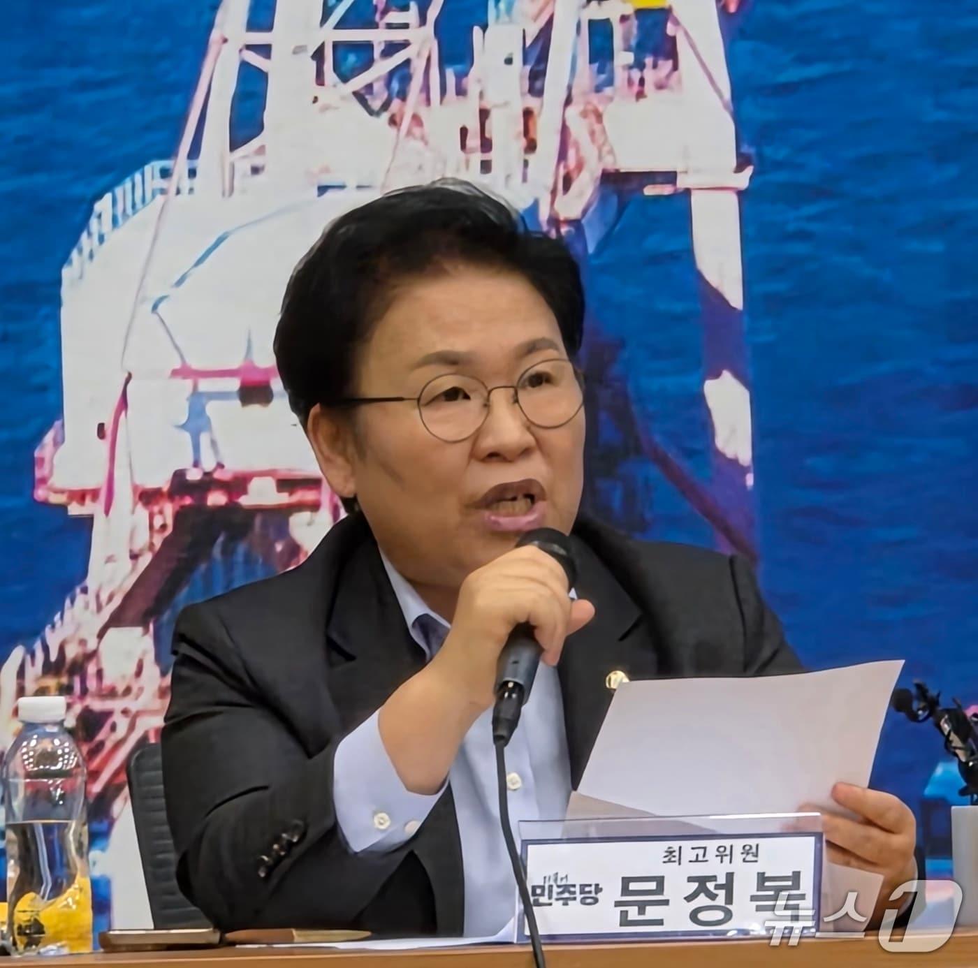 본문 이미지 - 문정복 민주당 최고위원. 2026.4.15/뉴스1 ⓒ News1 임순택 기자