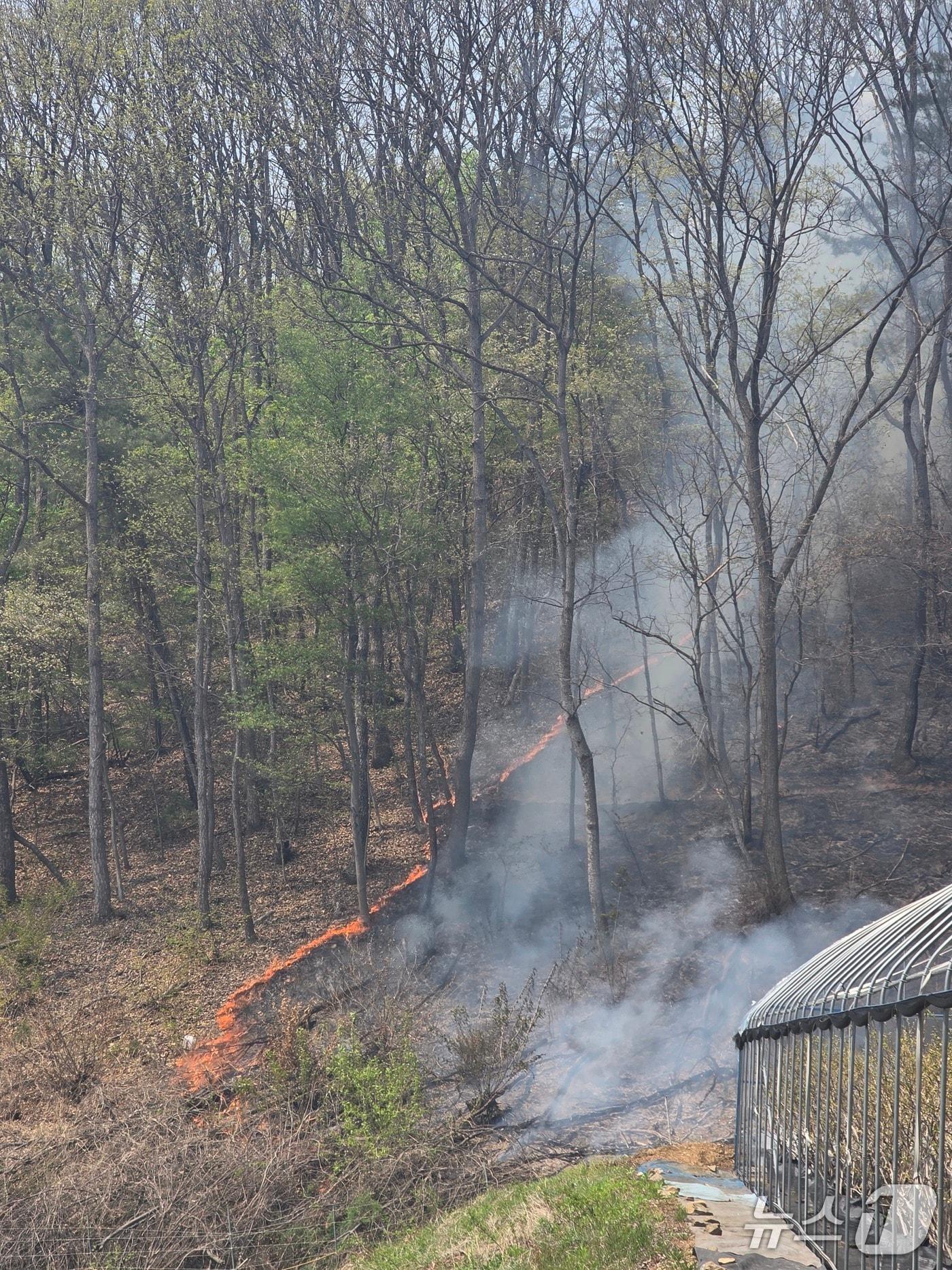 본문 이미지 - 화재 현장. (경기도소방재난본부 제공. 재판매 및 DB 금지) 2026.4.15/뉴스1