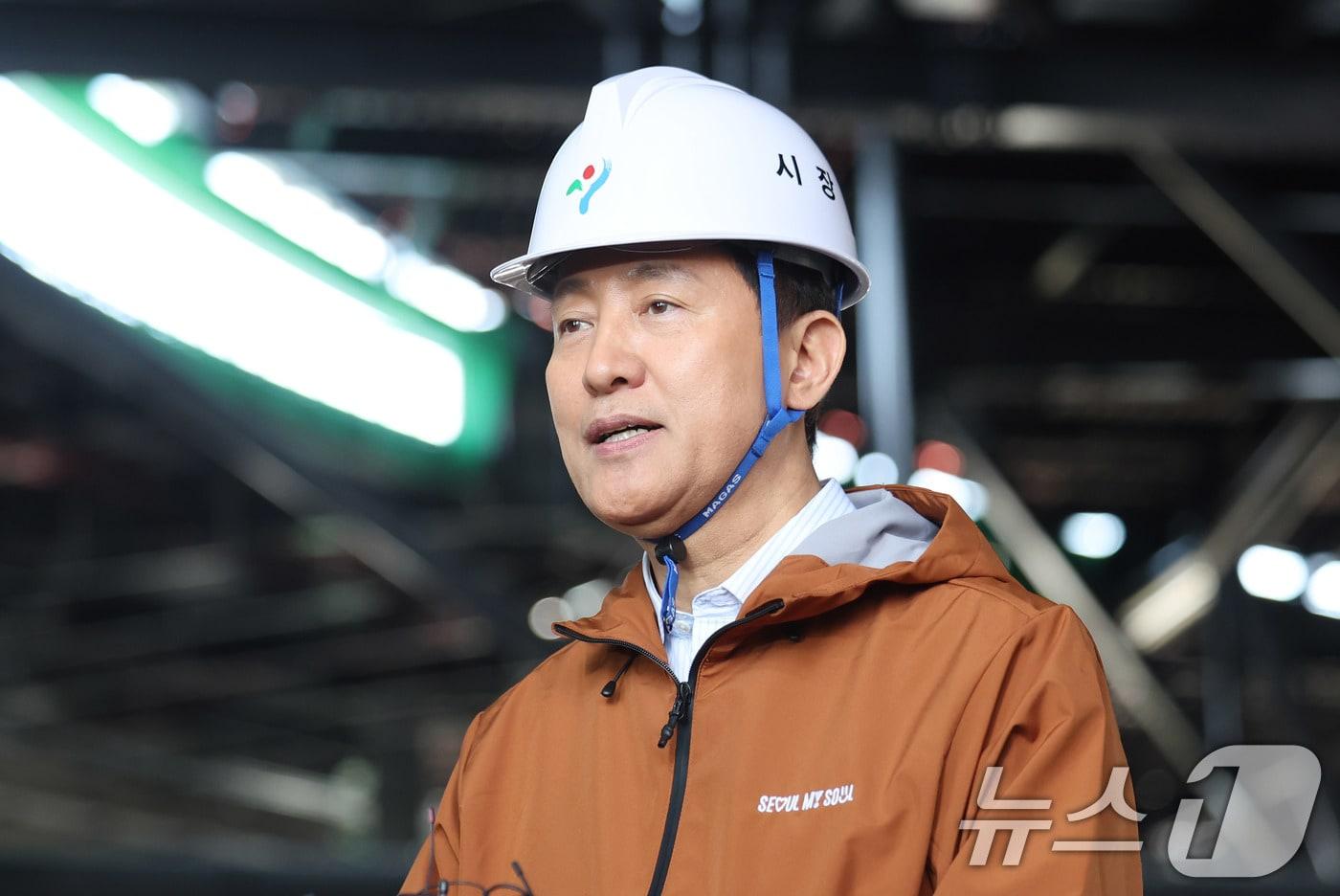 본문 이미지 - 오세훈 서울시장  2026.4.15 ⓒ 뉴스1 박지혜 기자