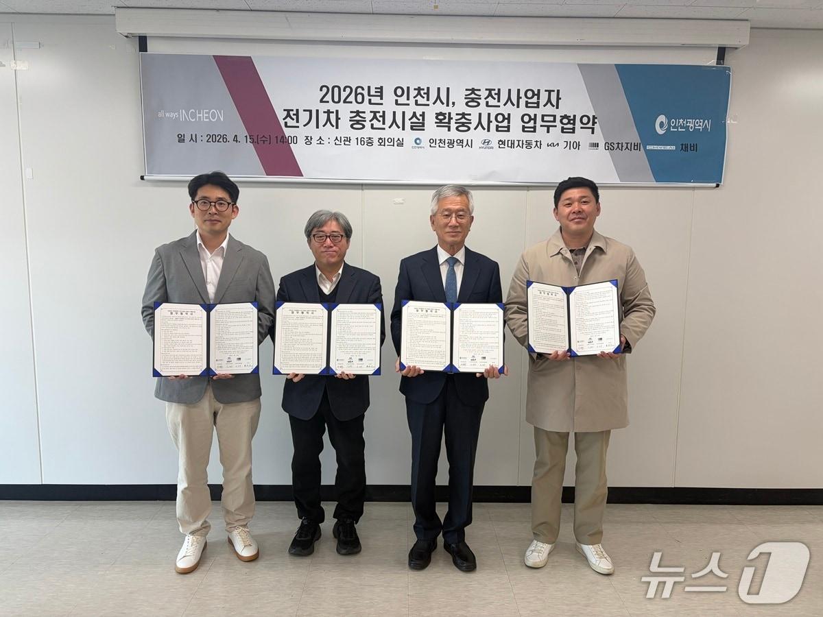 본문 이미지 - 업무협약 체결 사진 (인천시 제공.재판매 및 DB금지)