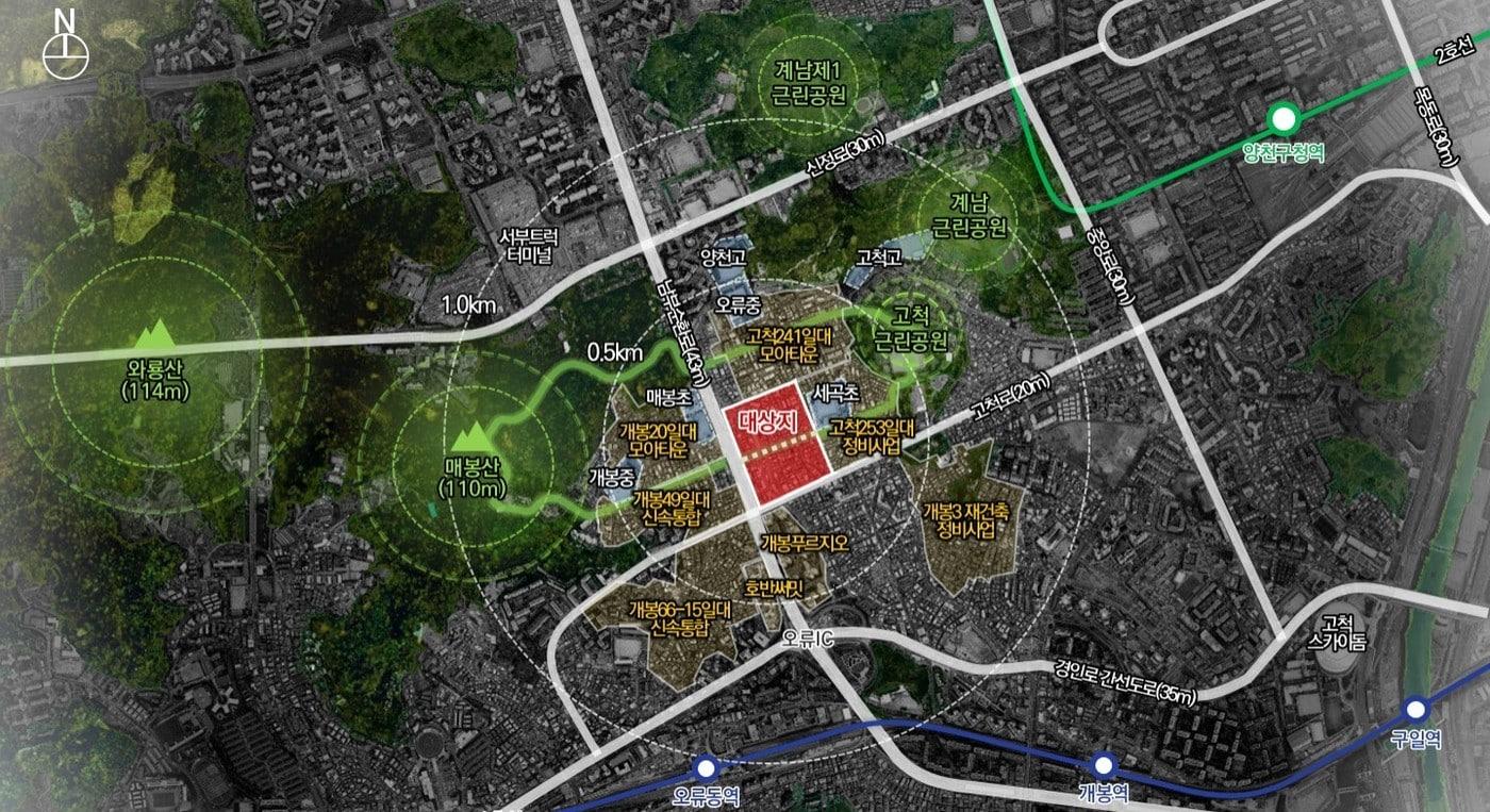 본문 이미지 - 사업지 위치도(서울시 제공) 뉴스1 ⓒ News1   