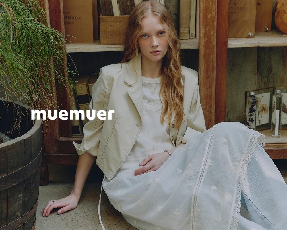 본문 이미지 - 뮈뮈에르(muemuer)가 2026 썸머 컬렉션 트레이스 오브 애프터글로우(Trace of Afterglow)를 공개했다.(하고하우스 제공)