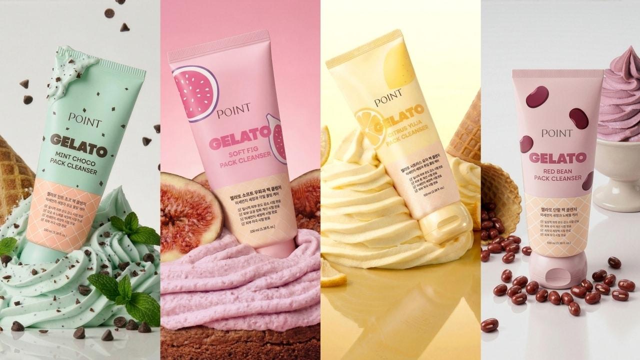 본문 이미지 - 포인트 젤라또 팩 클렌저 4종(포인트 제공)