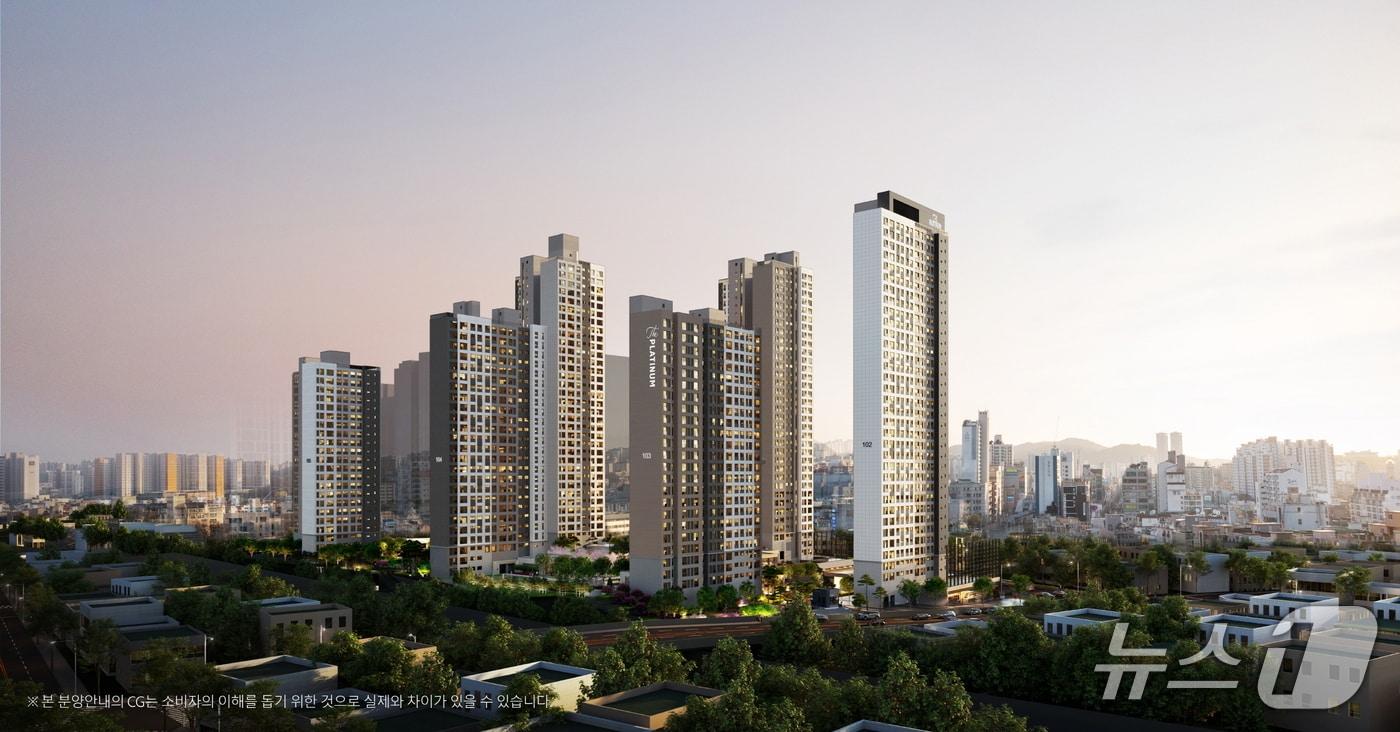 본문 이미지 - 주택 조감도(경기 부천시 제공/뉴스1)